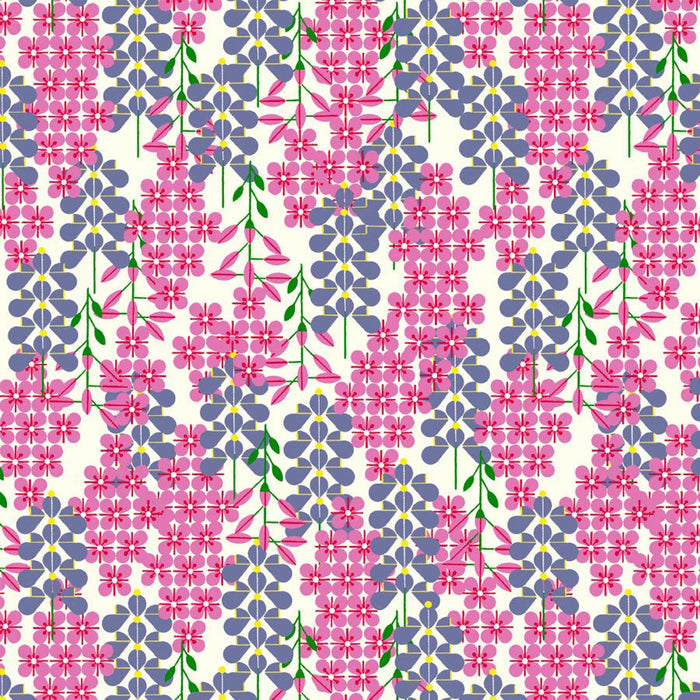 Lupine & Phlox - Woven Modern Fabric Gallery