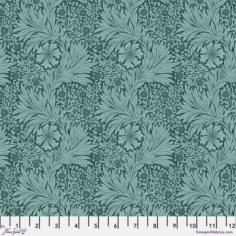 Marigold Teal - Woven Modern Fabric Gallery