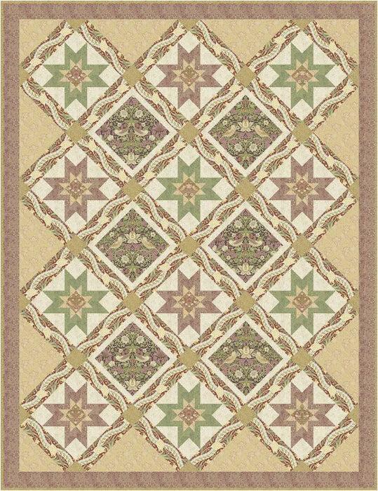 Meadowview Quilt Warm Download - Woven Modern Fabric Gallery