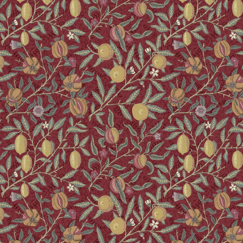 Medium Fruit Berry - Woven Modern Fabric Gallery