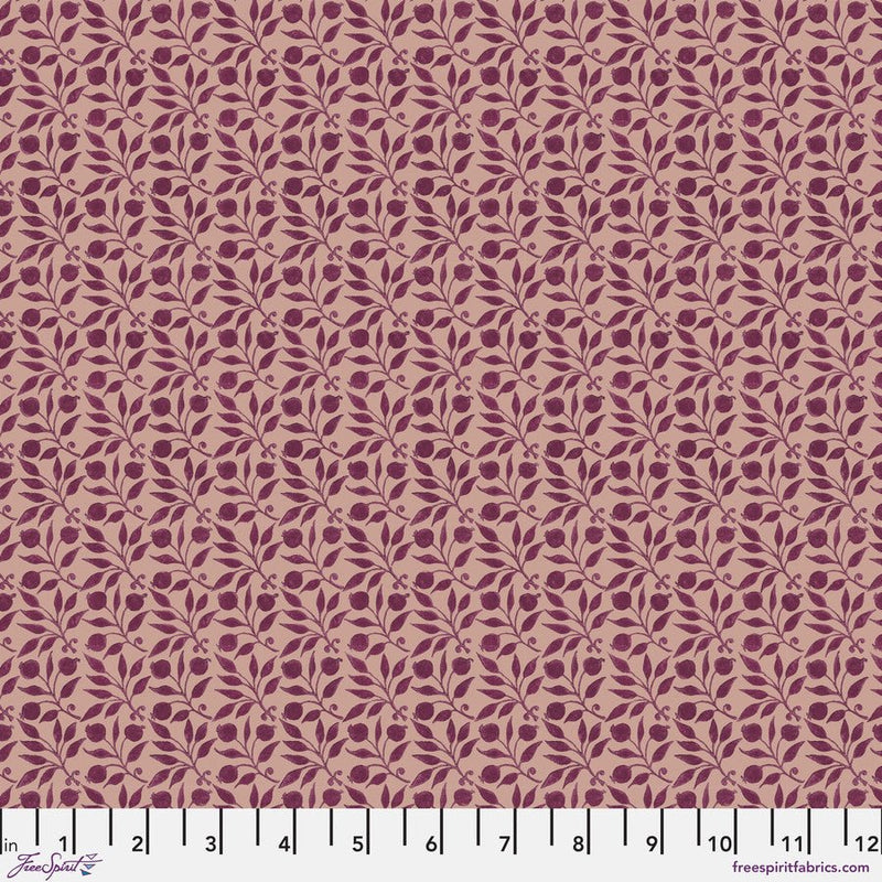 Medium Rosehip Plum - Woven Modern Fabric Gallery