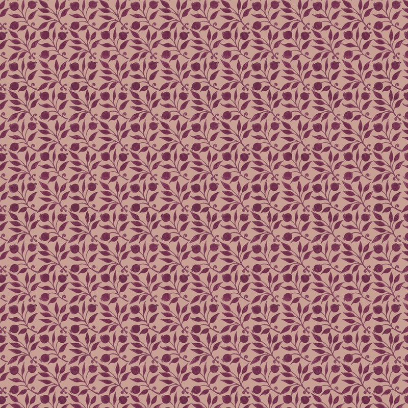 Medium Rosehip Plum - Woven Modern Fabric Gallery