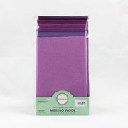 Merino Wool Fat 1/64 Violet - Woven Modern Fabric Gallery