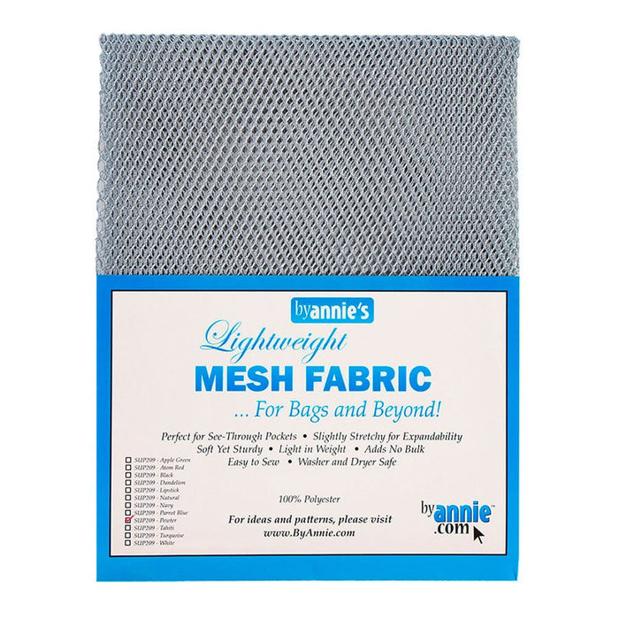 Mesh Fabric Grey - Woven Modern Fabric Gallery