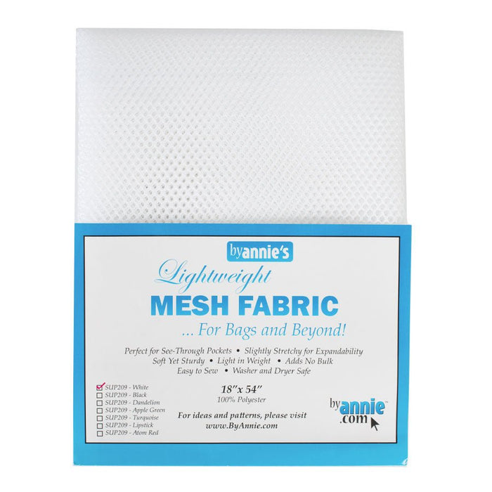 Mesh Fabric White - Woven Modern Fabric Gallery