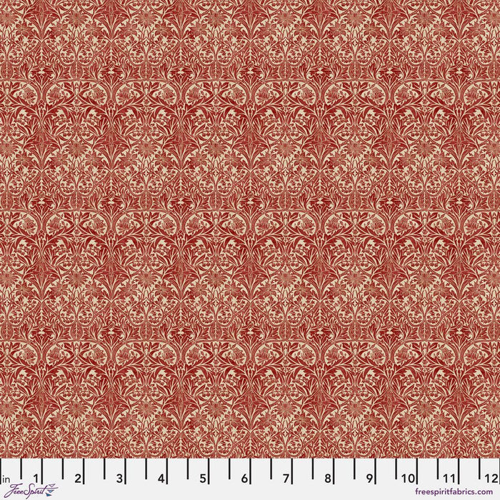 Mini Bluebell Red - Woven Modern Fabric Gallery