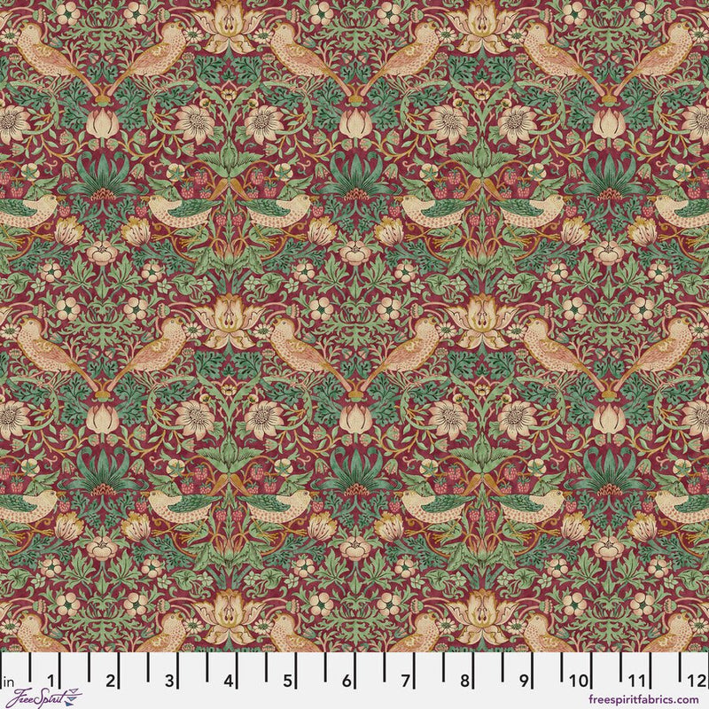 Morris & Co. Mini Strawberry Thief fabric - Woven Modern Fabric Gallery