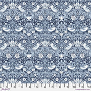 Mini Strawberry Thief Indigo - Woven Modern Fabric Gallery
