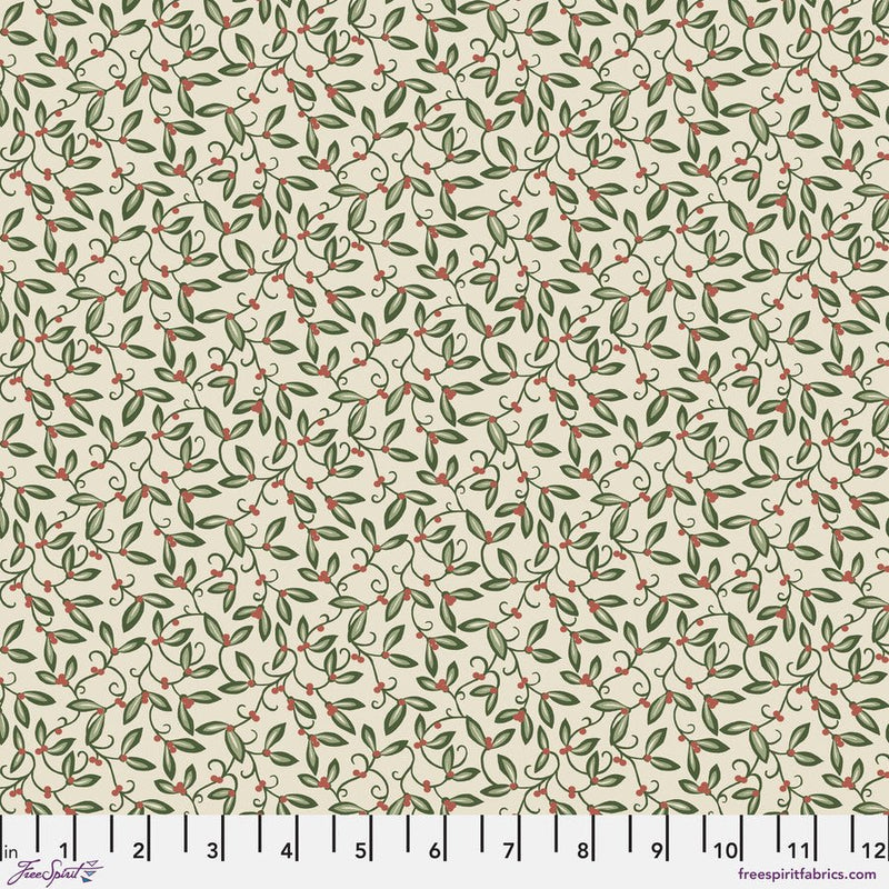 Mistletoe Cream - Woven Modern Fabric Gallery