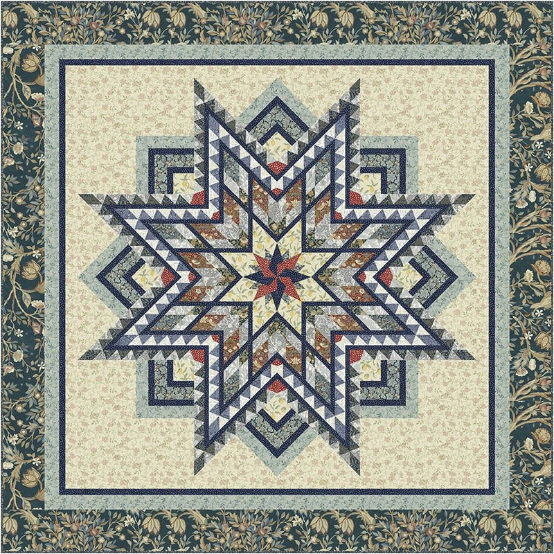 Morris & Co Anartes Quilt Kit - Woven Modern Fabric Gallery