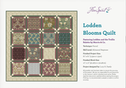 Morris & Co Lodden Blooms PDF Quilt Pattern Download - Woven Modern Fabric Gallery