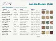 Morris & Co Lodden Blooms PDF Quilt Pattern Download - Woven Modern Fabric Gallery