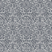 Morris & Co Morden Acorn Charcoal - Woven Modern Fabric Gallery