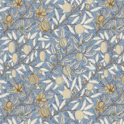 Morris & Co Morden Fruit Blue - Woven Modern Fabric Gallery