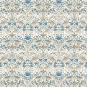 Morris & Co Morden Mini Strawberry Thief Linen - Woven Modern Fabric Gallery