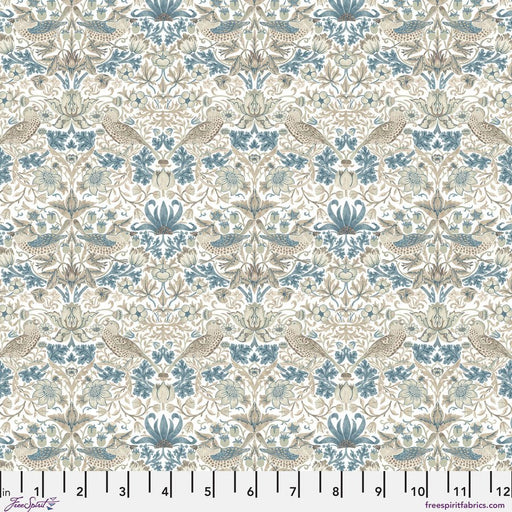 Morris & Co Morden Mini Strawberry Thief Linen - Woven Modern Fabric Gallery
