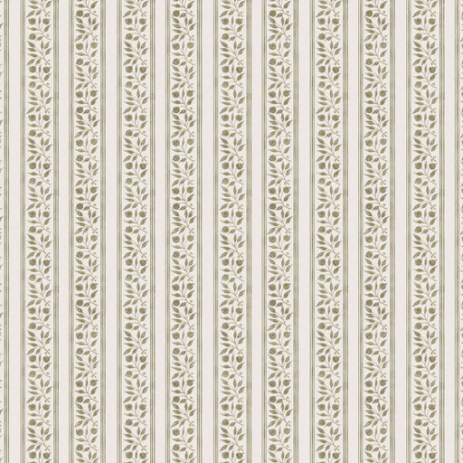 Morris & Co Morden Rosehip Stripe - Woven Modern Fabric Gallery