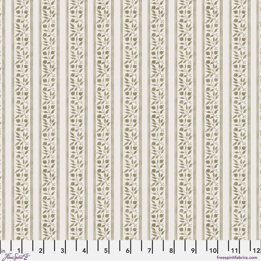Morris & Co Morden Rosehip Stripe - Woven Modern Fabric Gallery