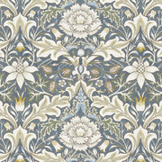 Morris & Co Morden Severne Slate - Woven Modern Fabric Gallery