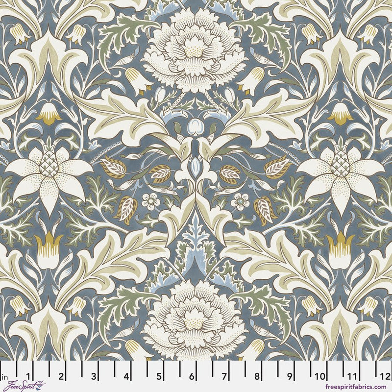 Morris & Co Morden Severne Slate - Woven Modern Fabric Gallery