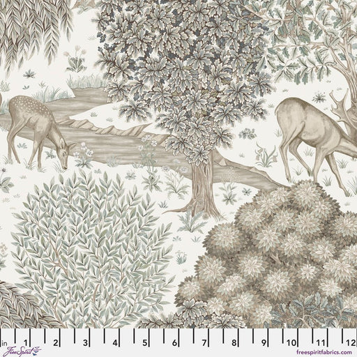Morris & Co Morden The Brook Linen - Woven Modern Fabric Gallery