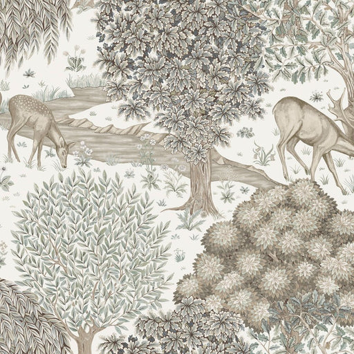 Morris & Co Morden The Brook Linen - Woven Modern Fabric Gallery