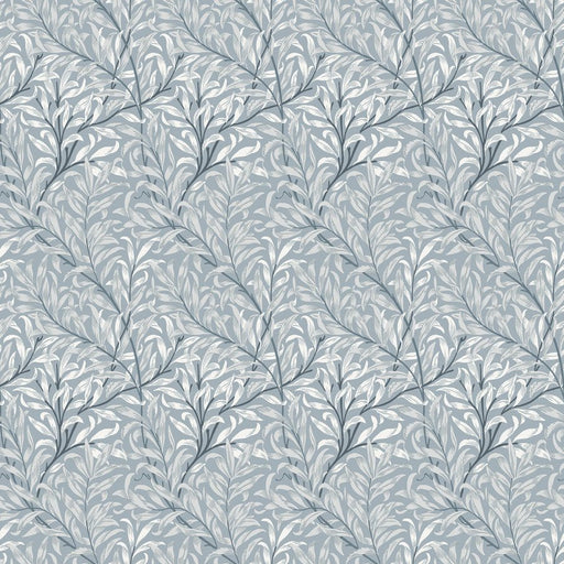 Morris & Co Morden Willow Boughs Light Blue - Woven Modern Fabric Gallery