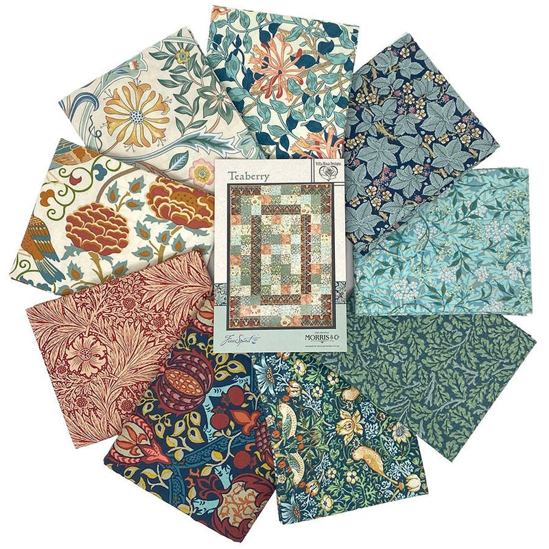 Morris & Co. Spark Pack Teaberry - Woven Modern Fabric Gallery