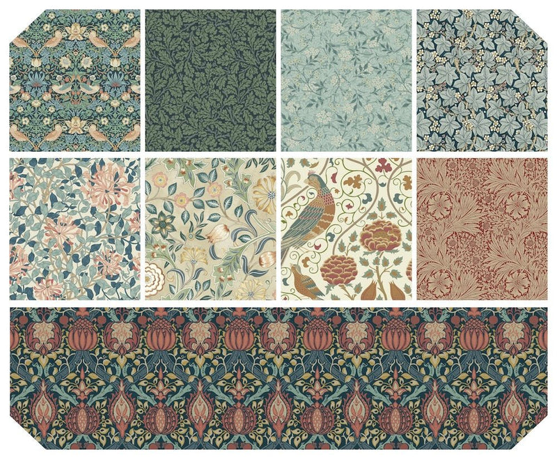 Morris & Co. Spark Pack Teaberry - Woven Modern Fabric Gallery