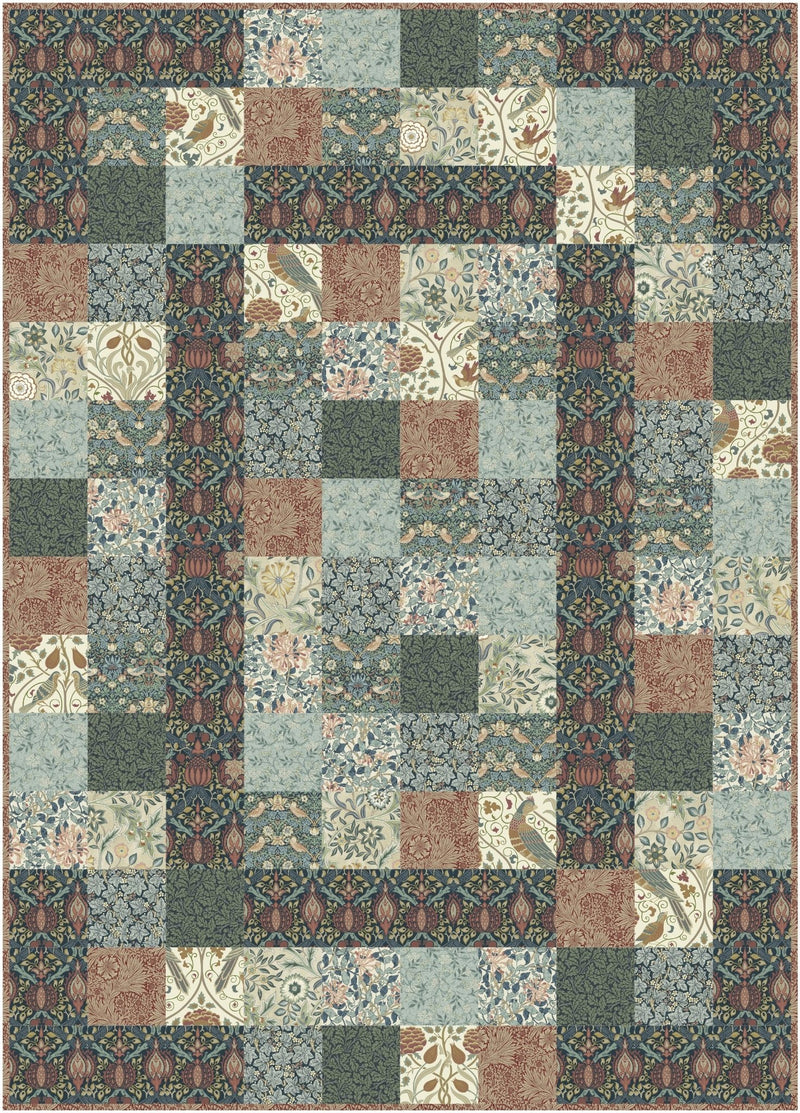 Morris & Co. Spark Pack Teaberry - Woven Modern Fabric Gallery