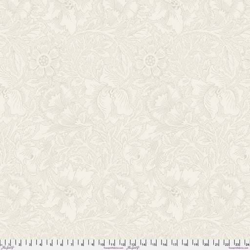 Morris & Co Standen Poppy Cream - Woven Modern Fabric Gallery