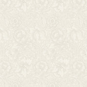 Morris & Co Standen Poppy Cream - Woven Modern Fabric Gallery