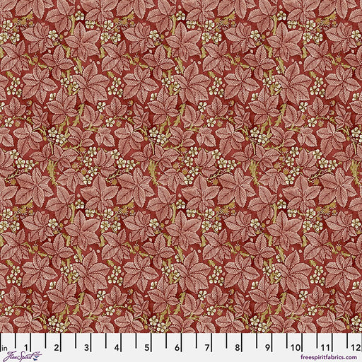 Morris & Co Suffolk Bramble Scarlett - Woven Modern Fabric Gallery