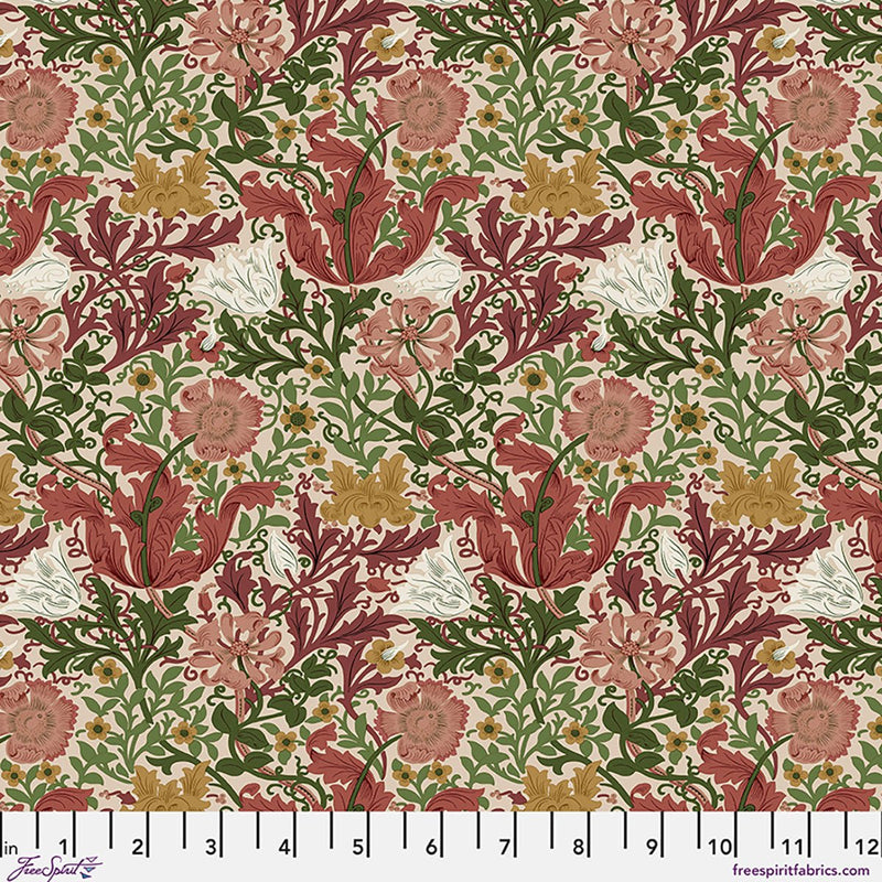Morris & Co Suffolk Compton Rose - Woven Modern Fabric Gallery
