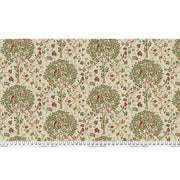 Morris & Co Suffolk Klemscott Tree Barbed Berry - Woven Modern Fabric Gallery