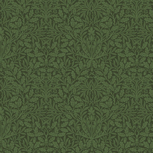 Morris & Co Suffolk Pure Acorn Olive - Woven Modern Fabric Gallery