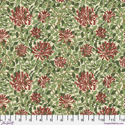 Morris & Co Suffolk Small Honeysuckle Madder Leaf - Woven Modern Fabric Gallery