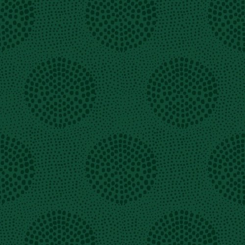 Mosaic Emerald Quilt Backing - Woven Modern Fabric Gallery