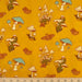 Mushrooms Mustard - Woven Modern Fabric Gallery