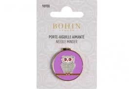 Needle Minder Owl - Woven Modern Fabric Gallery