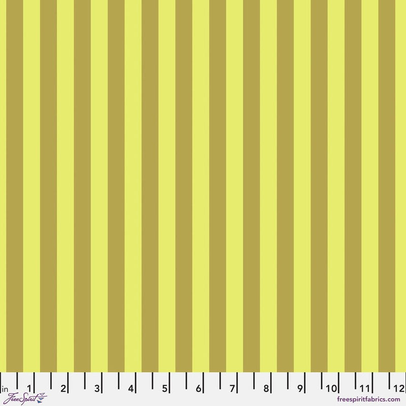 Neon Tent Stripe Moonbeam - Woven Modern Fabric Gallery