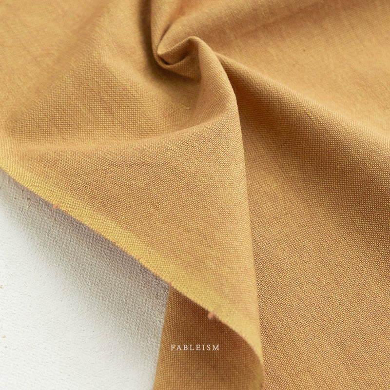 Ocher Watercolor Wovens - Woven Modern Fabric Gallery