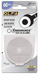 OLFA 60mm Endurance Rotary Blade 1pk - Woven Modern Fabric Gallery