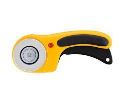 OLFA 60mm Ergonomic Rotary Cutter - RTY - 3/DX - Woven Modern Fabric Gallery