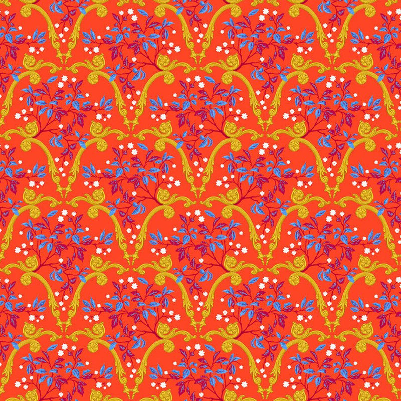 Palace Arcades Hot - Woven Modern Fabric Gallery