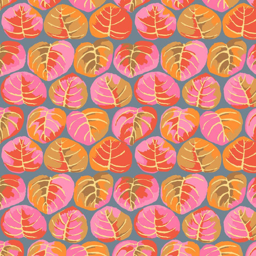 Palm Leaves Pink - Woven Modern Fabric Gallery