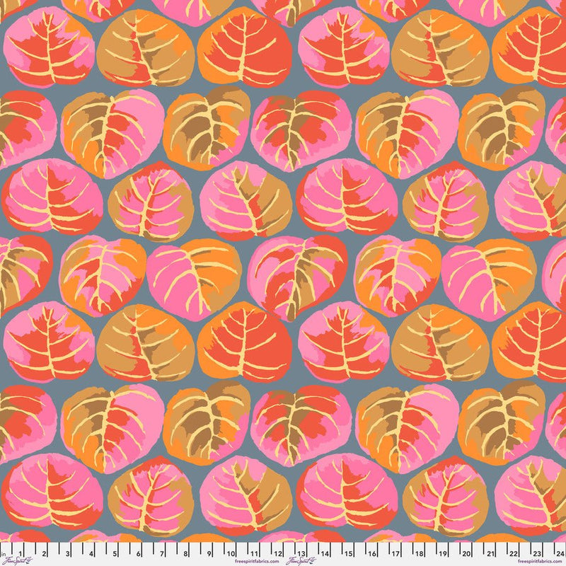 Palm Leaves Pink - Woven Modern Fabric Gallery