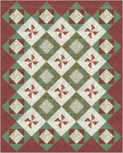 Pinwheel Celebration Quilt Pattern Download - Woven Modern Fabric Gallery