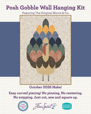 Posh Seasonal Kit Gobble October Make - Woven Modern Fabric Gallery