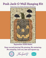 Posh Seasonal Kit Jack-O Sept Make - Woven Modern Fabric Gallery